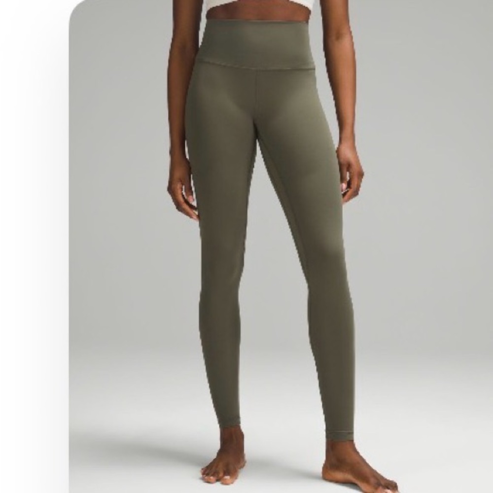 lululemon athletica Army Green Leggings NWT!! High Rise